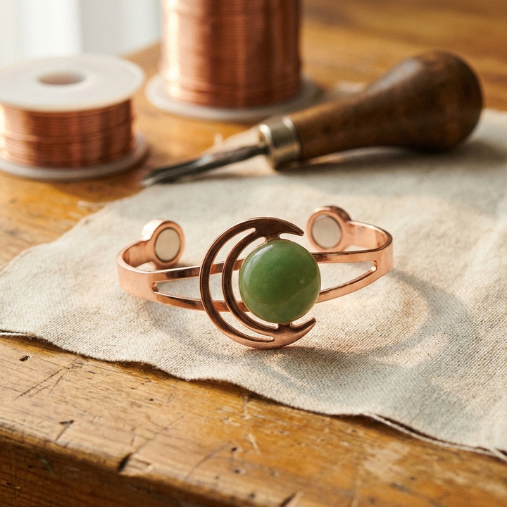 Green Copper Bracelet Alorin