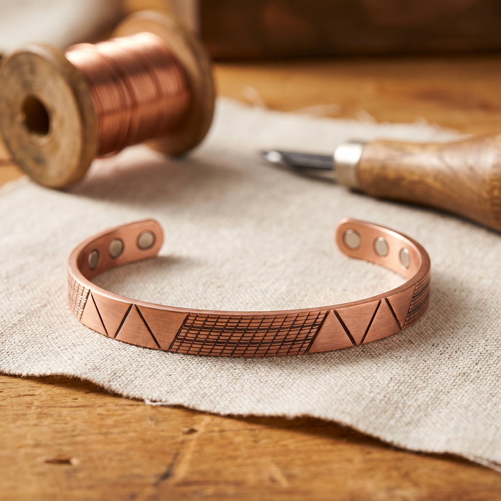 Copper Bracelet Alorin's Crest