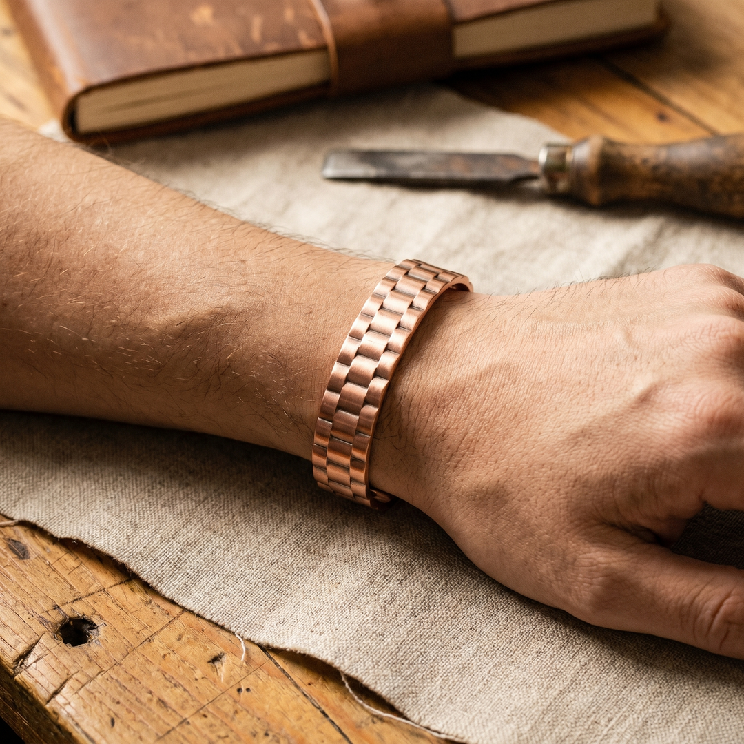 Men's Copper Bracelet Alorin's Ore