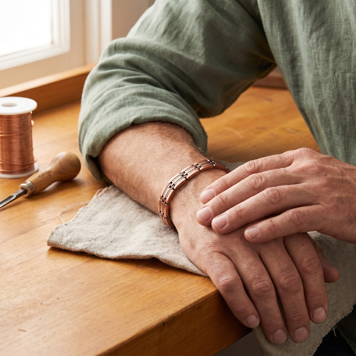 Men's Copper Bracelet Alorin's Pike