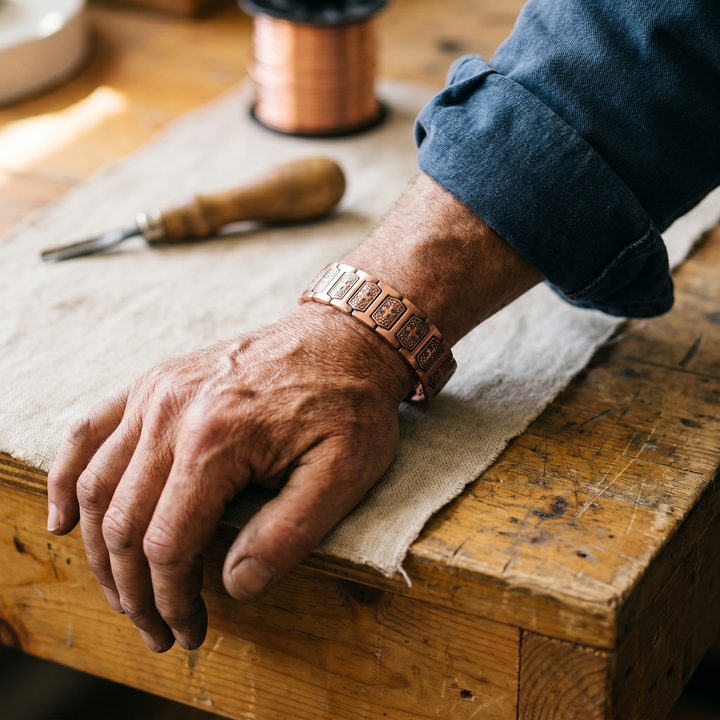 Men's Copper Bracelet Alorin's Gale