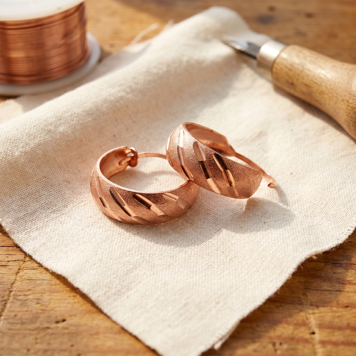 Copper Earrings Alorin's Vale