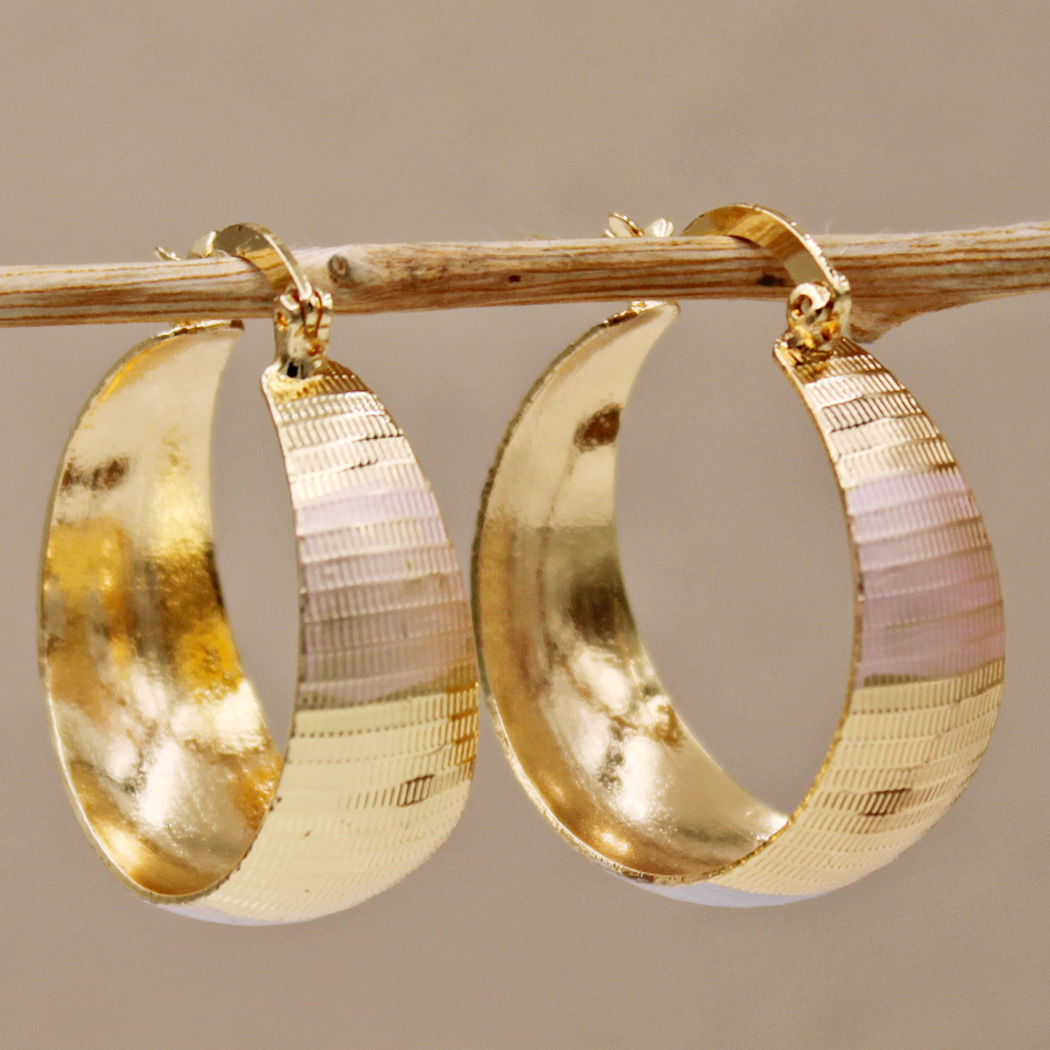 Luxurious Gold Earrings