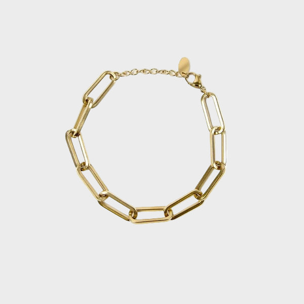 Gold Bracelet with Clasp