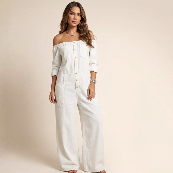 Caoimhe - Jumpsuit with Bare Shoulders