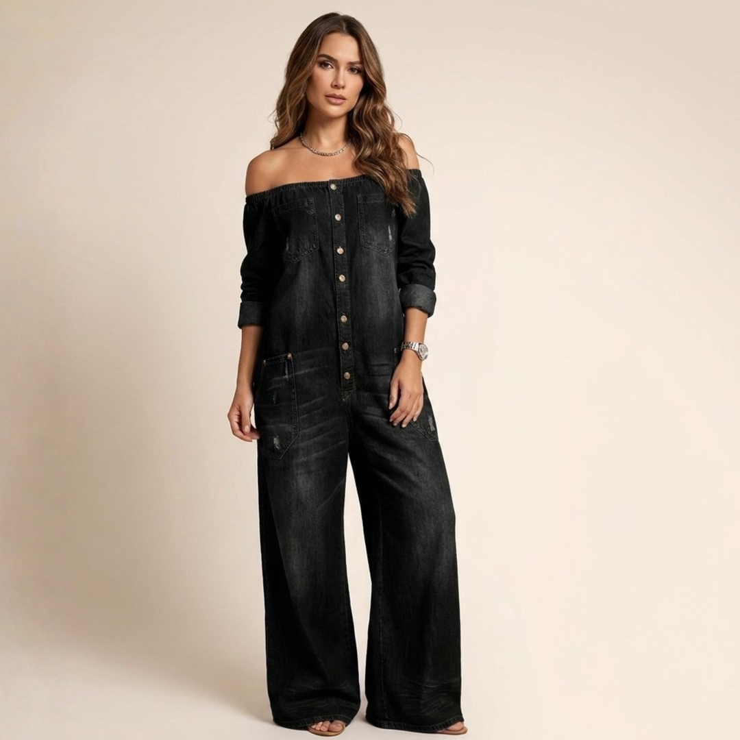 Caoimhe - Jumpsuit with Bare Shoulders