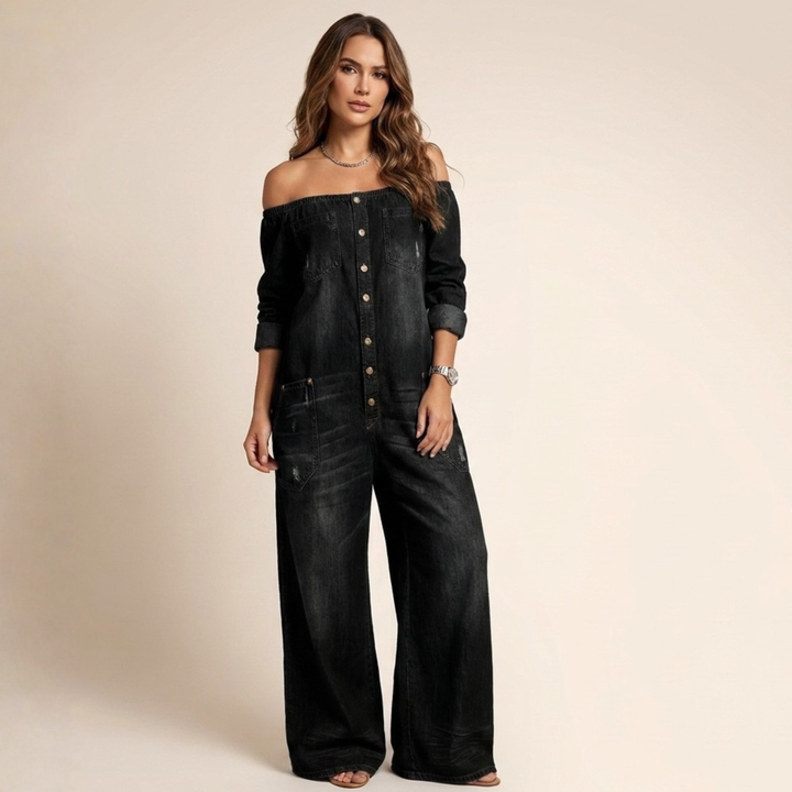 Caoimhe - Jumpsuit with Bare Shoulders