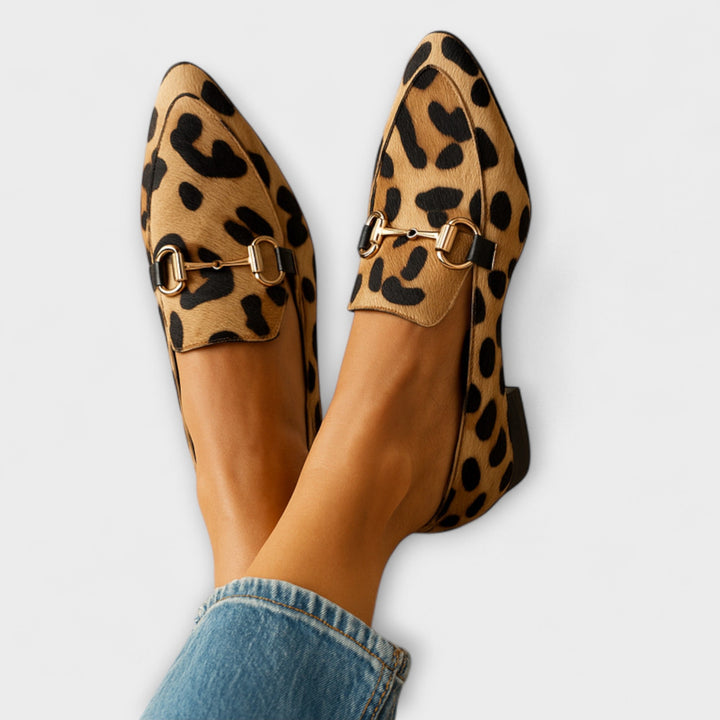 Róisín - Loafers with Metal Buckle – Classic Style with Comfort