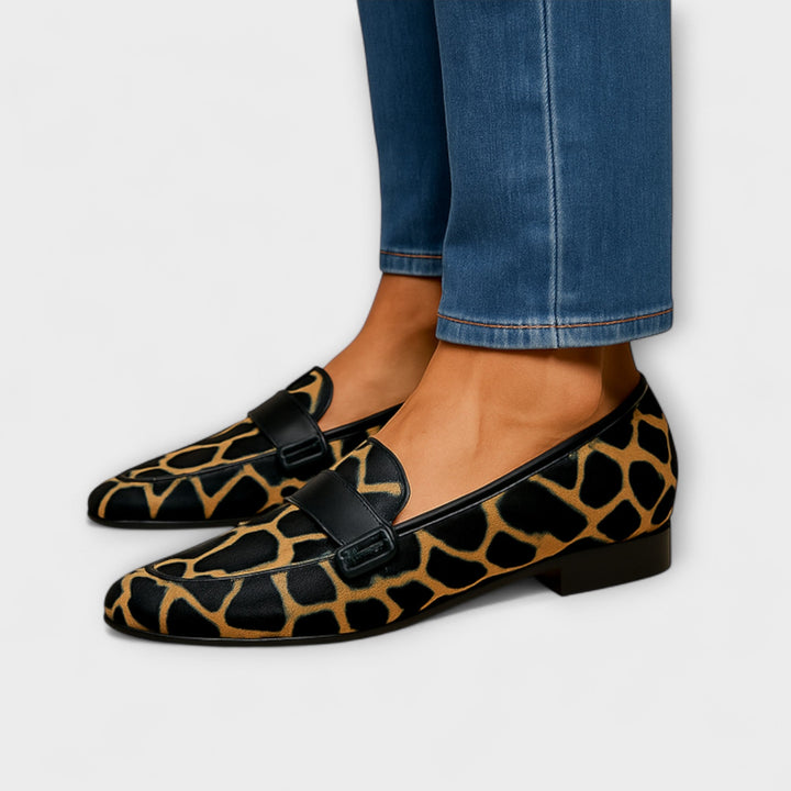 Niamh Leopard – Comfortable Footwear for Women