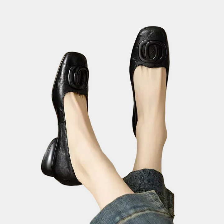 Edith - Ballerina Flats in Soft Leather