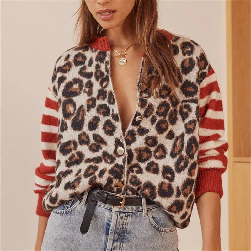 Sweater Ferocia Leopard