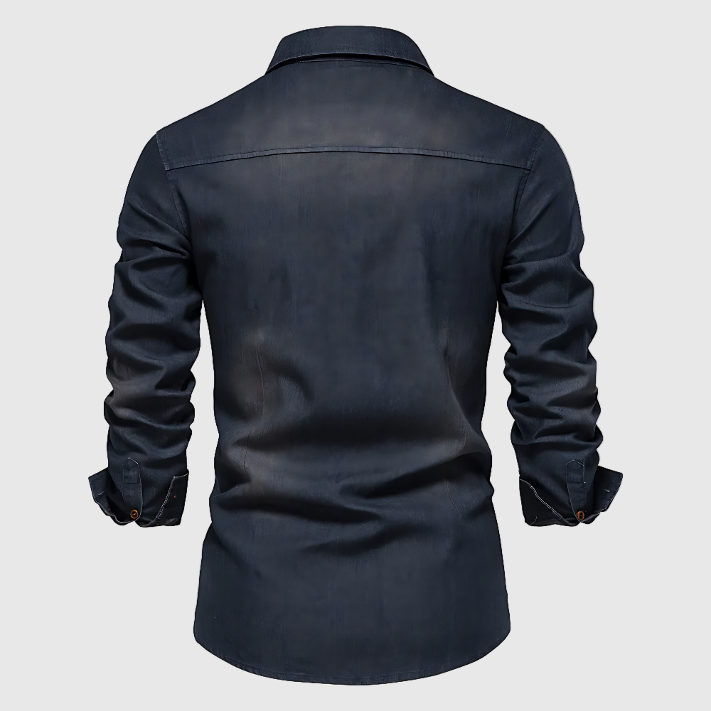 Ronan – Cotton Denim Shirt