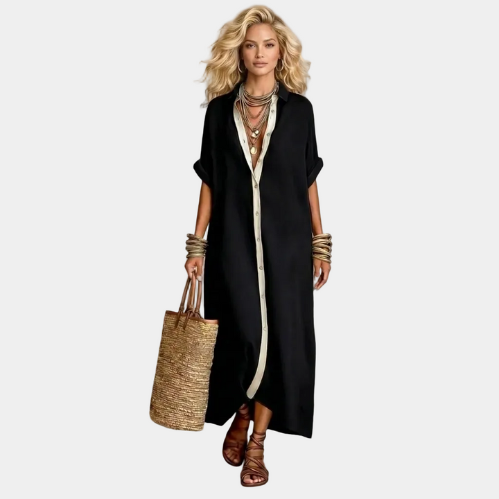 Sinéad - Comfortable Shirt Dress