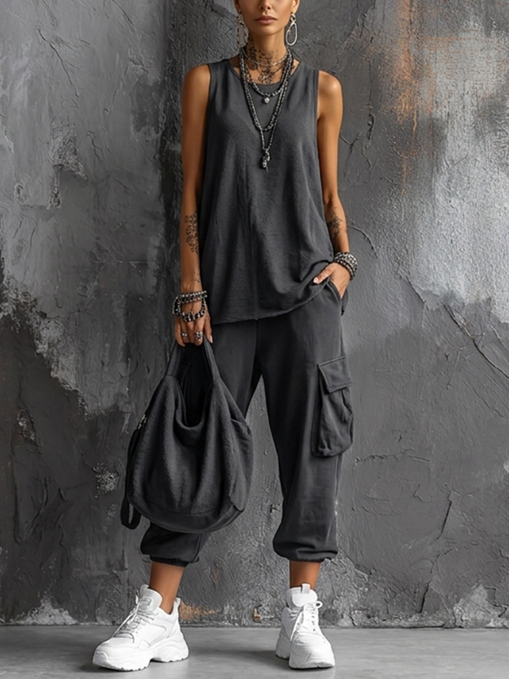 Niamh - Sleeveless Set