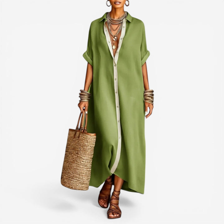 Sinéad - Comfortable Shirt Dress