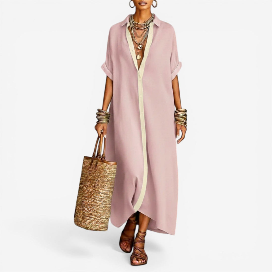 Sinéad - Comfortable Shirt Dress