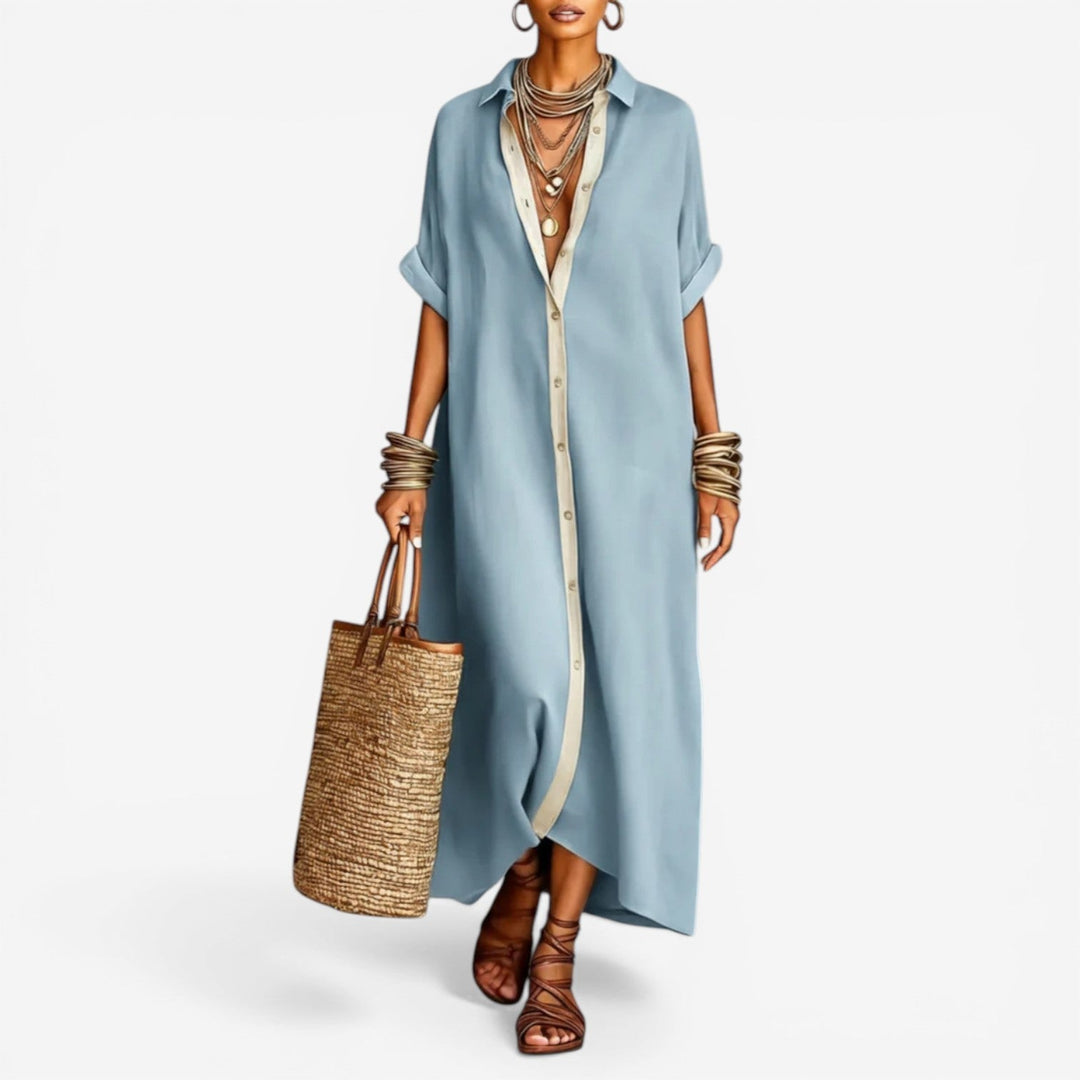 Sinéad - Comfortable Shirt Dress