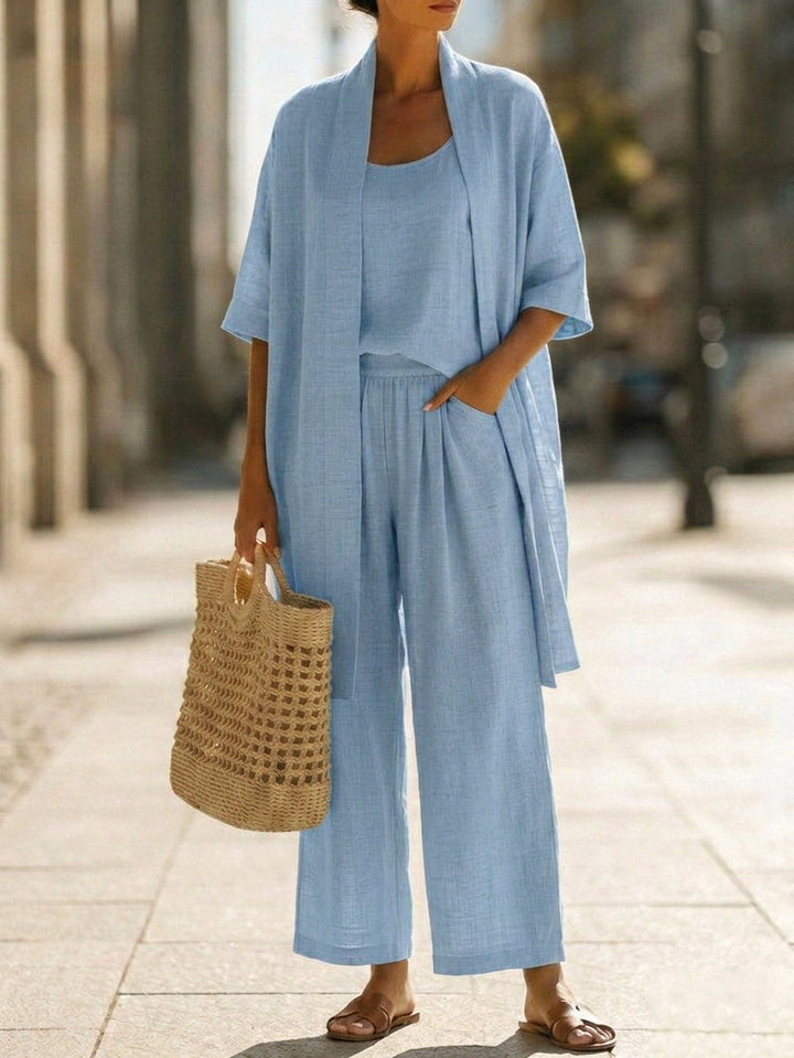 Sadhbh - Light Linen Set