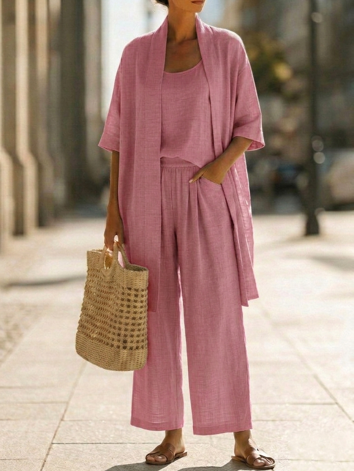 Sadhbh - Light Linen Set