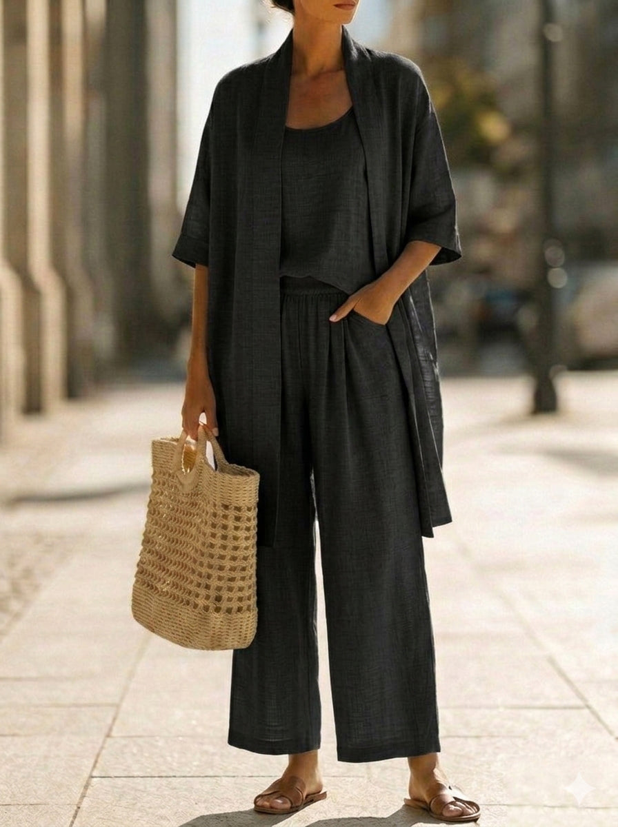 Sadhbh - Light Linen Set