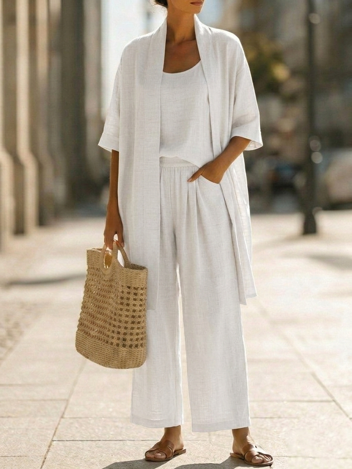 Sadhbh - Light Linen Set