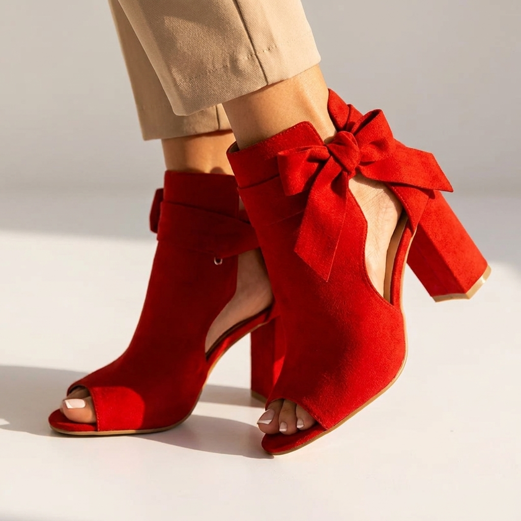 Michelle - Cut-out ankle boots