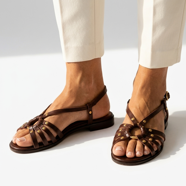 Ciara - Handmade Terra d'Estate Sandals
