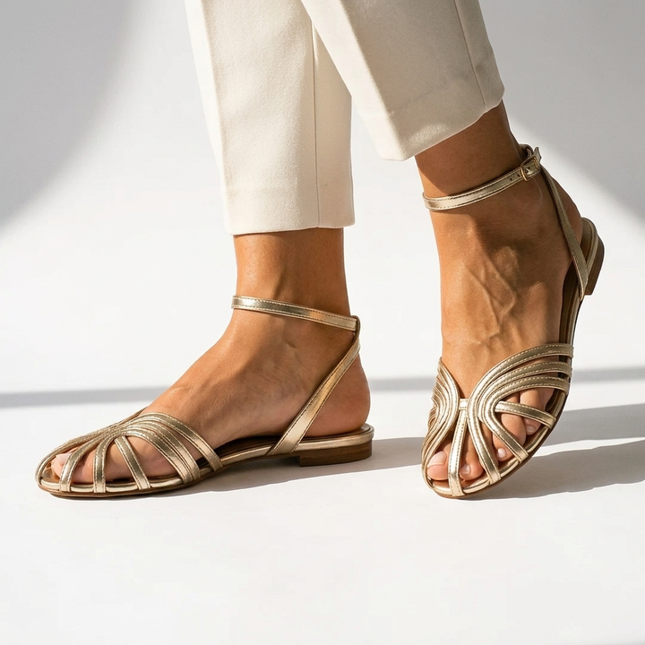Clodagh - Golden Jewel Sandals