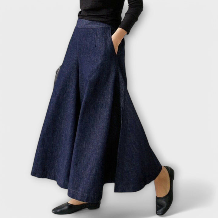 Doireann – Wide-Leg Trousers for Women
