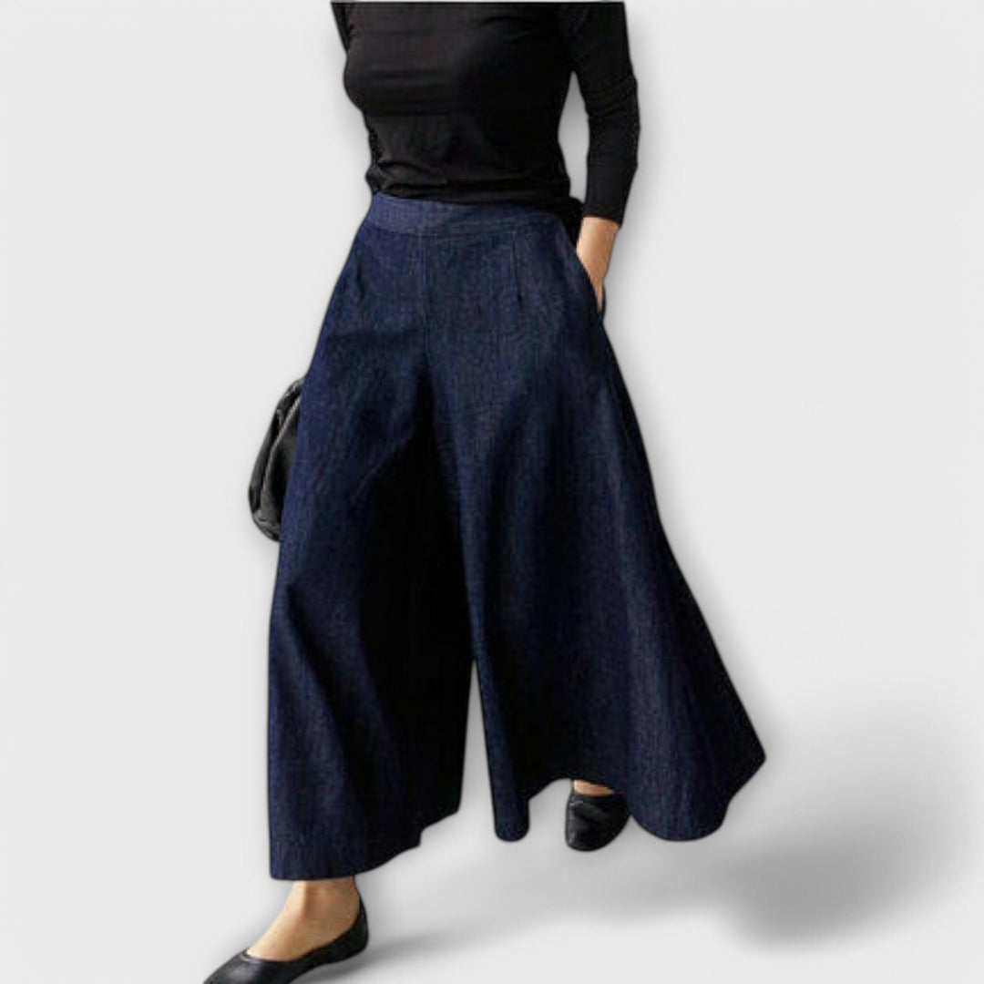 Doireann – Wide-Leg Trousers for Women