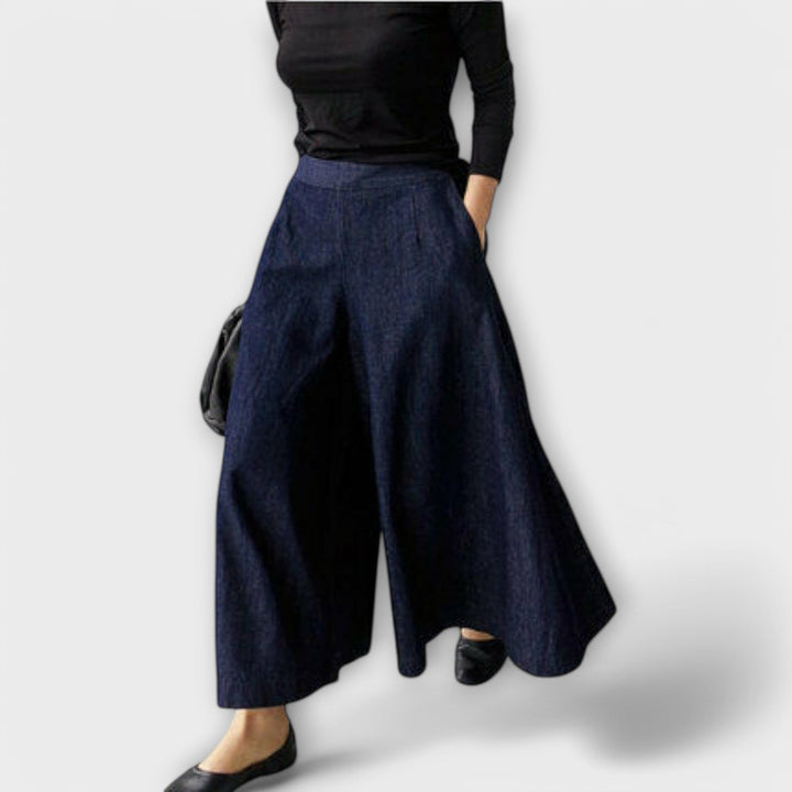 Doireann – Wide-Leg Trousers for Women
