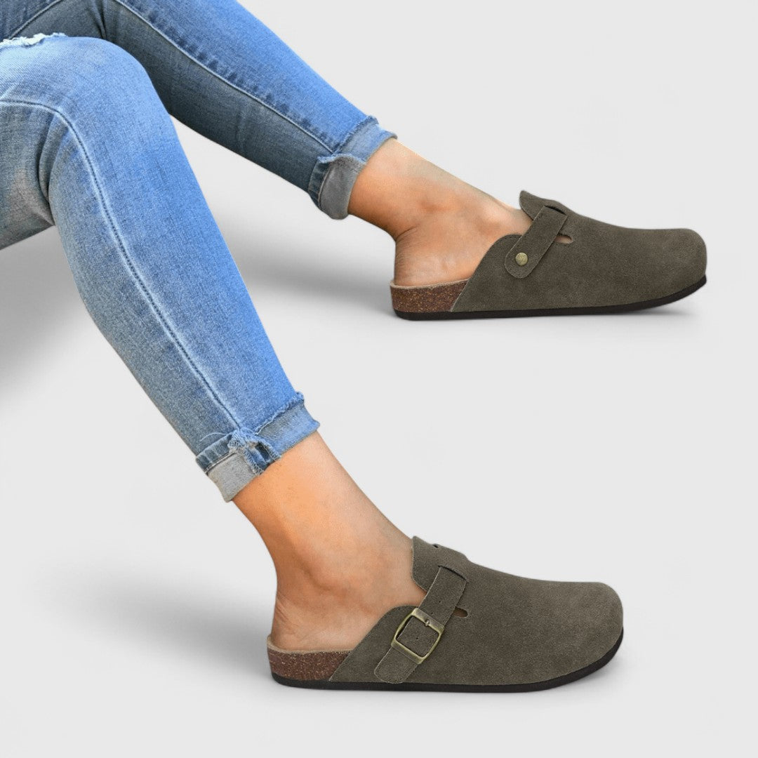Happiness - Anatomical Suede Sandals