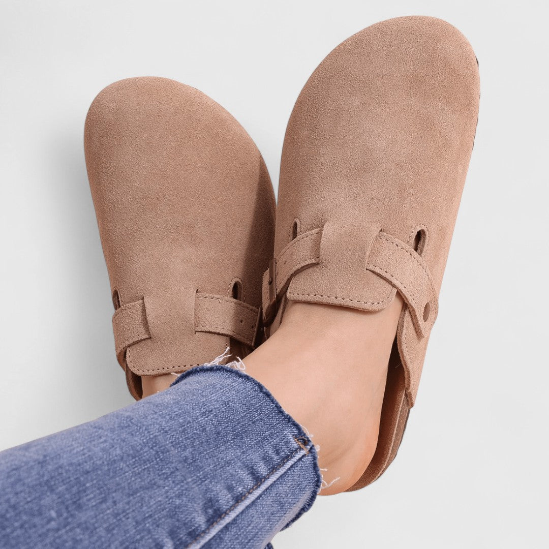 Happiness - Anatomical Suede Sandals