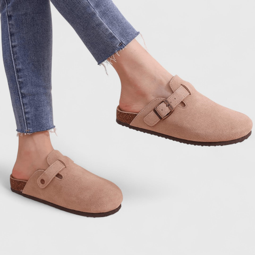 Happiness - Anatomical Suede Sandals