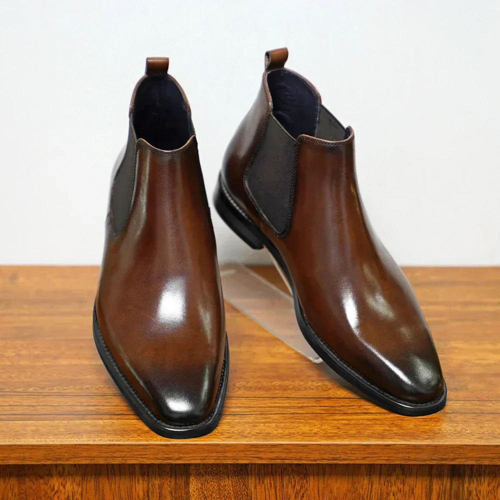 Bjarke™ | Chelsea boots in refined leather