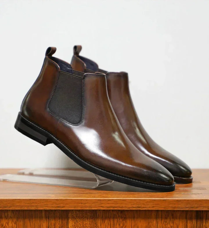 Bjarke™ | Chelsea boots in refined leather