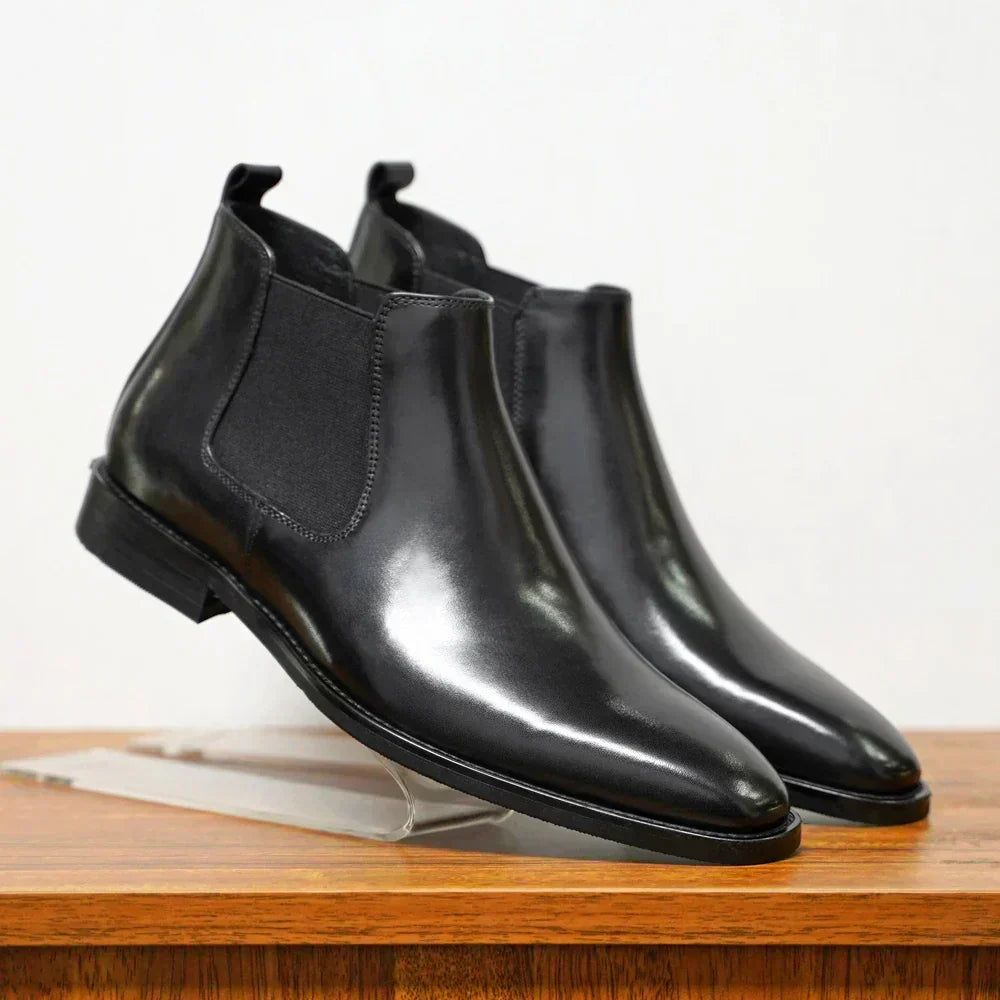 Bjarke™ | Chelsea boots in refined leather