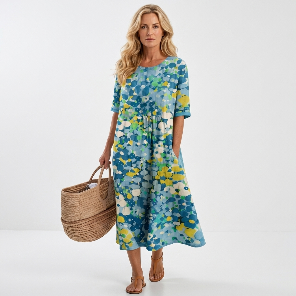 Saoirse - Floral Midi Dress