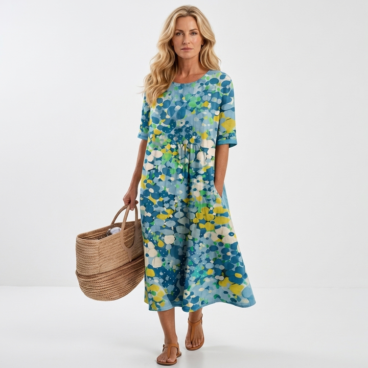 Saoirse - Floral Midi Dress