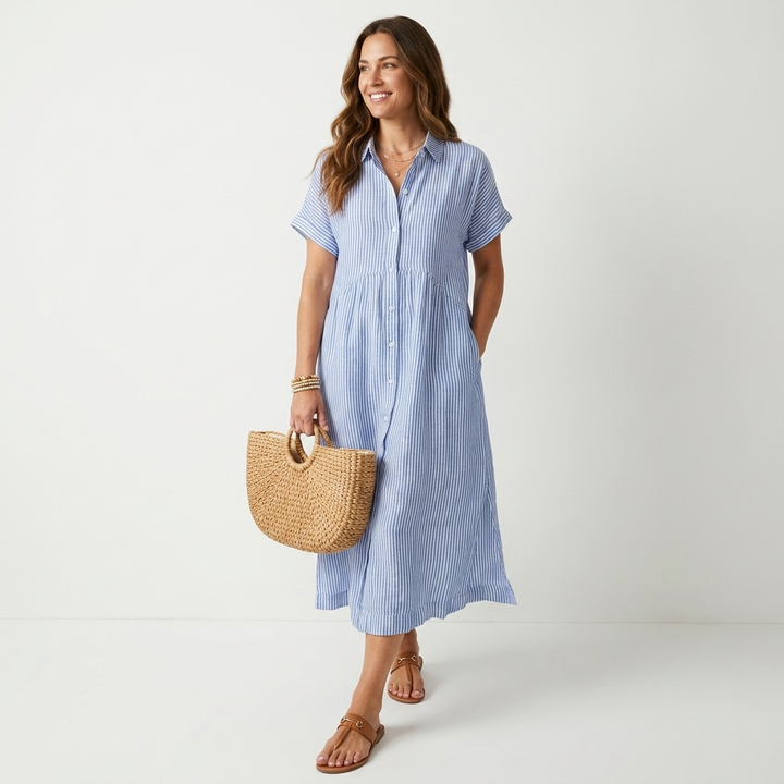 Fionnuala - Dress with Buttons