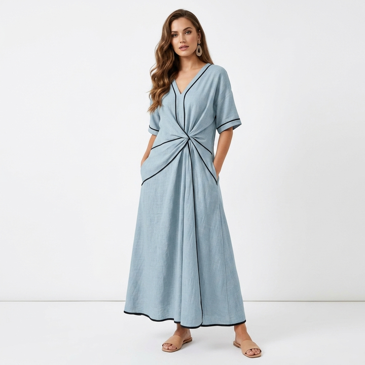 Milla | Elegant dress with a flattering waist and festive elegance