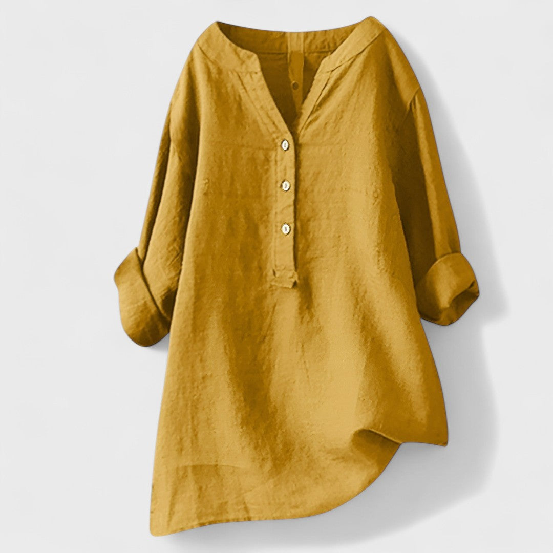 Deirdre – Comfortable Button-Up Shirt