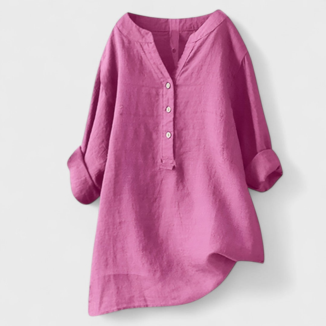 Deirdre – Comfortable Button-Up Shirt