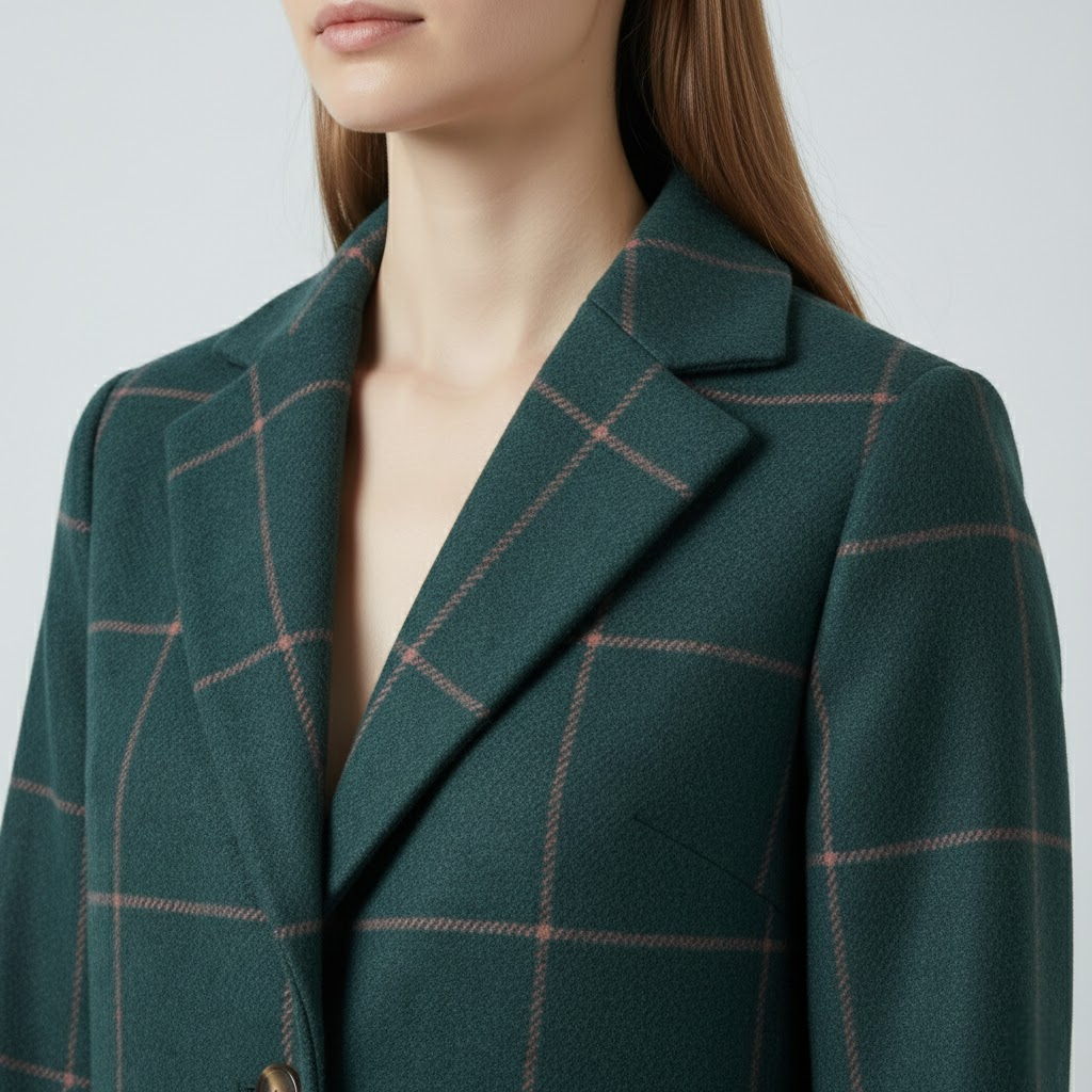 Aoife - Checked Coat