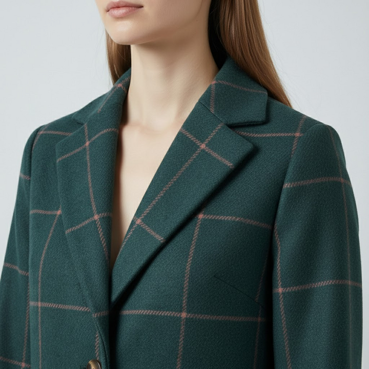 Aoife - Checked Coat