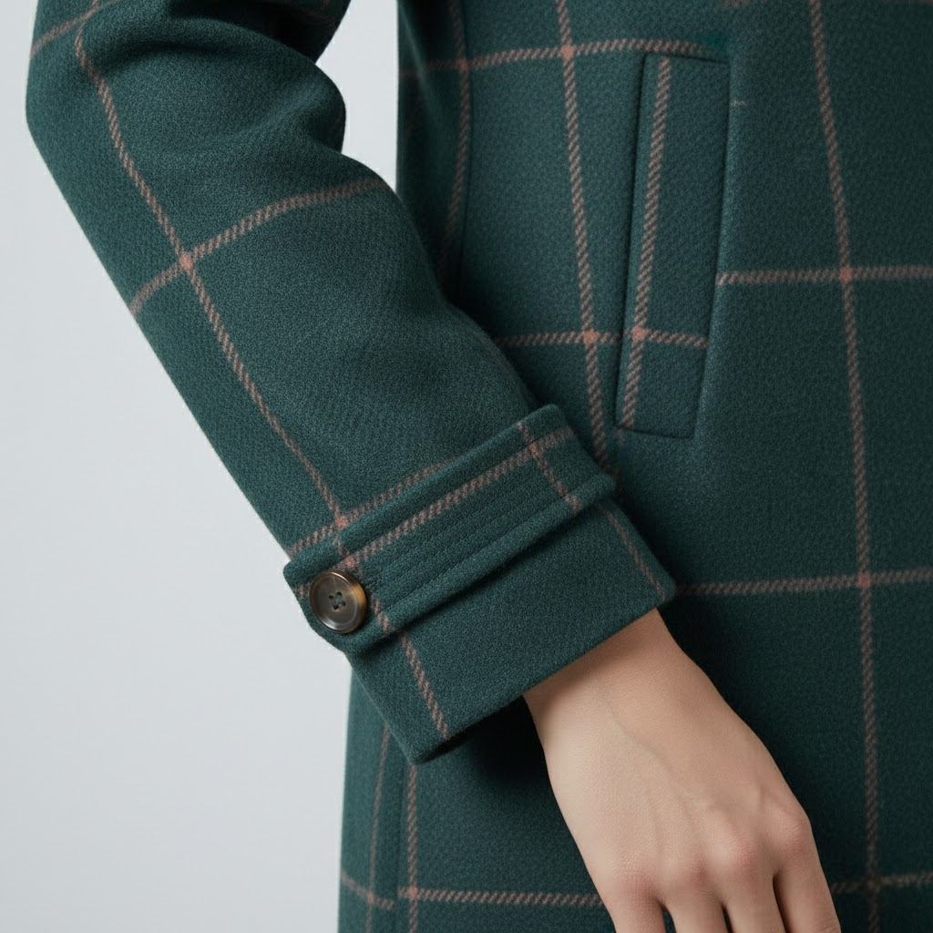 Aoife - Checked Coat
