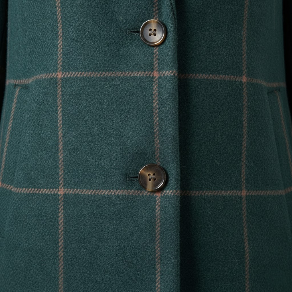 Aoife - Checked Coat