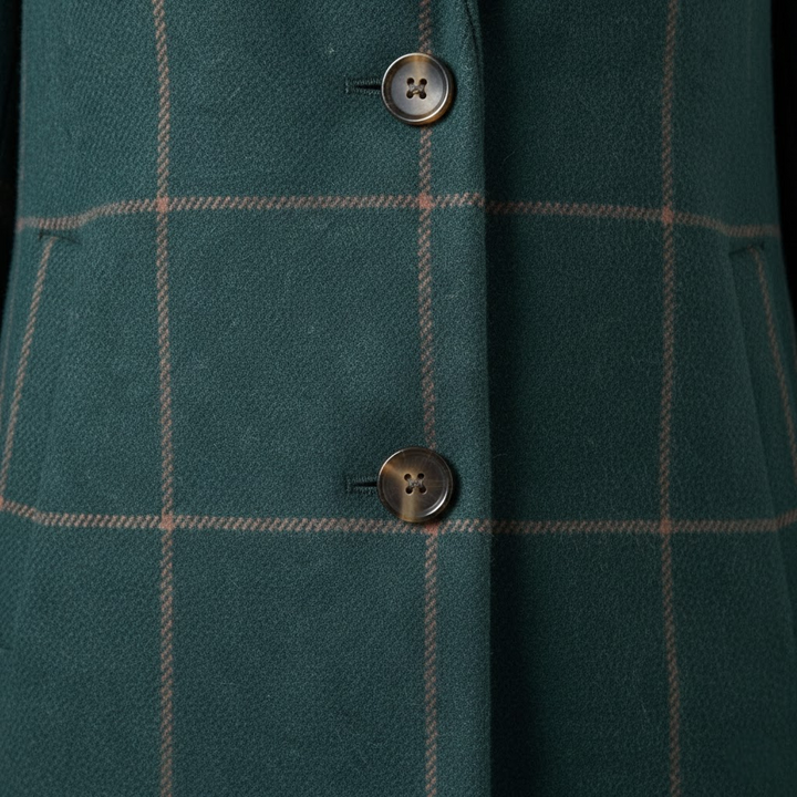 Aoife - Checked Coat