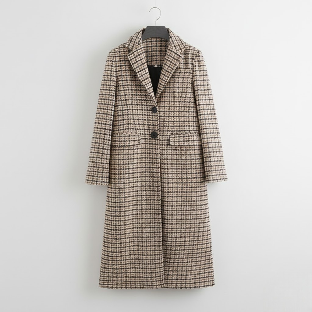 Classic Checkered Coat