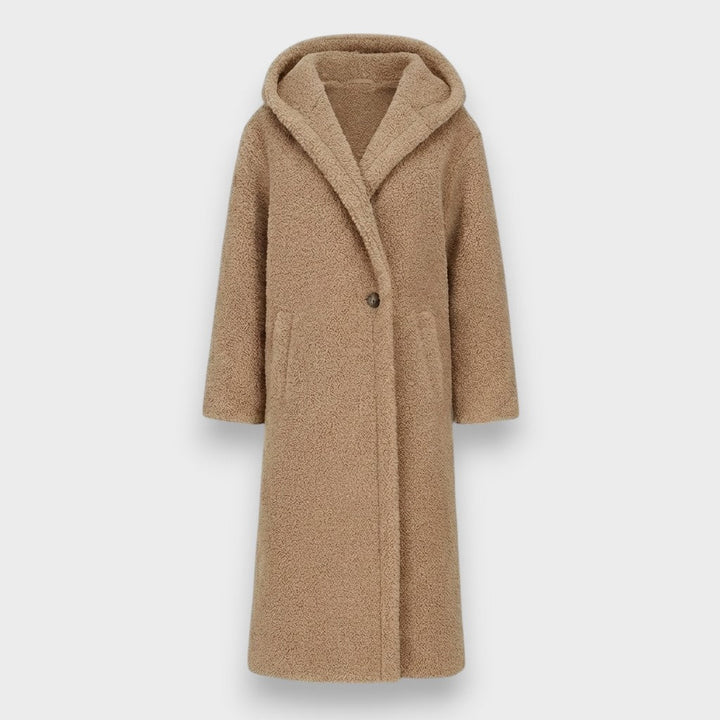 Siobhán - Long Hooded Teddy Coat